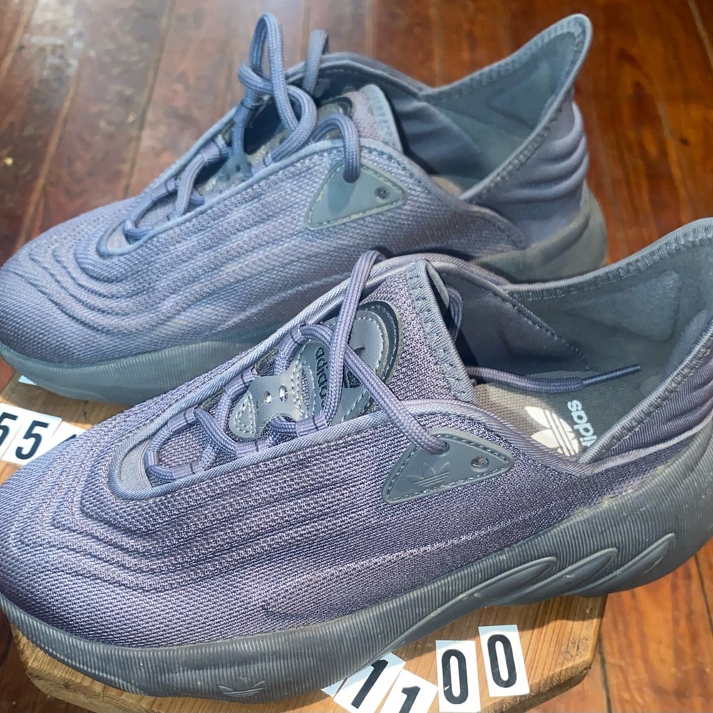 adidas Lavender Mesh Low-Profile Sneakers